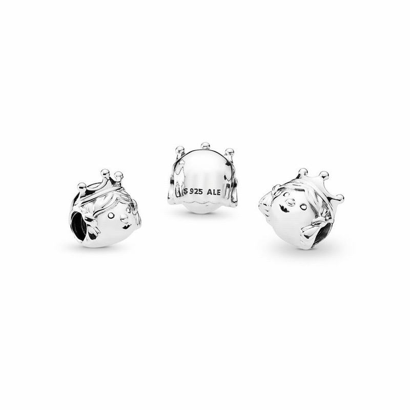 Pandora Precious Princess Charm Ireland - Sterling Silver - 832564UPV